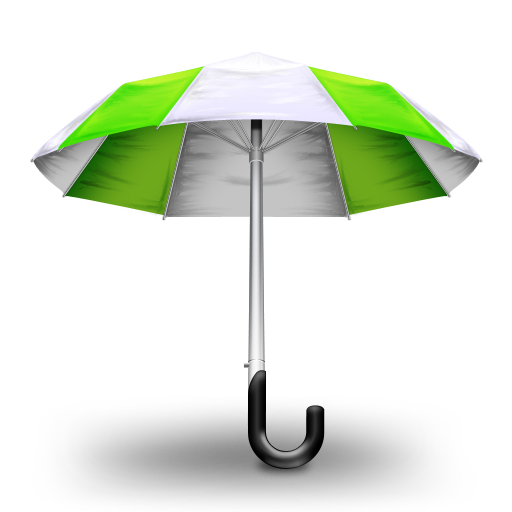 Umbrella Green Icon 512x512 png